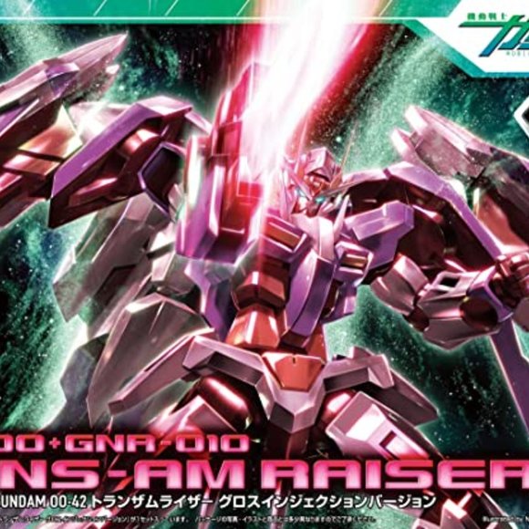 Other - 1/144 High Grade HG Gundam 00 Raiser Trans am and Gundam Exia Trans AmFULL BUILT